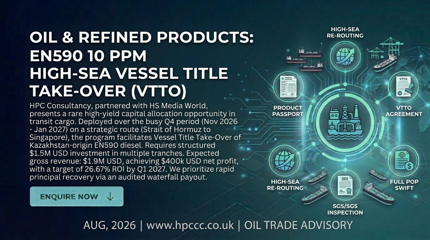A Guide to Vessel Title Take-Over (VTTO) Deals, Pakistan Energy Classifications, and Strategic Logistics