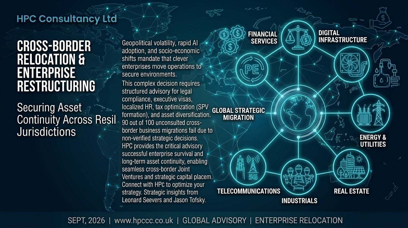 Strategic Business Relocation from Pakistan and Cross Border Advisory