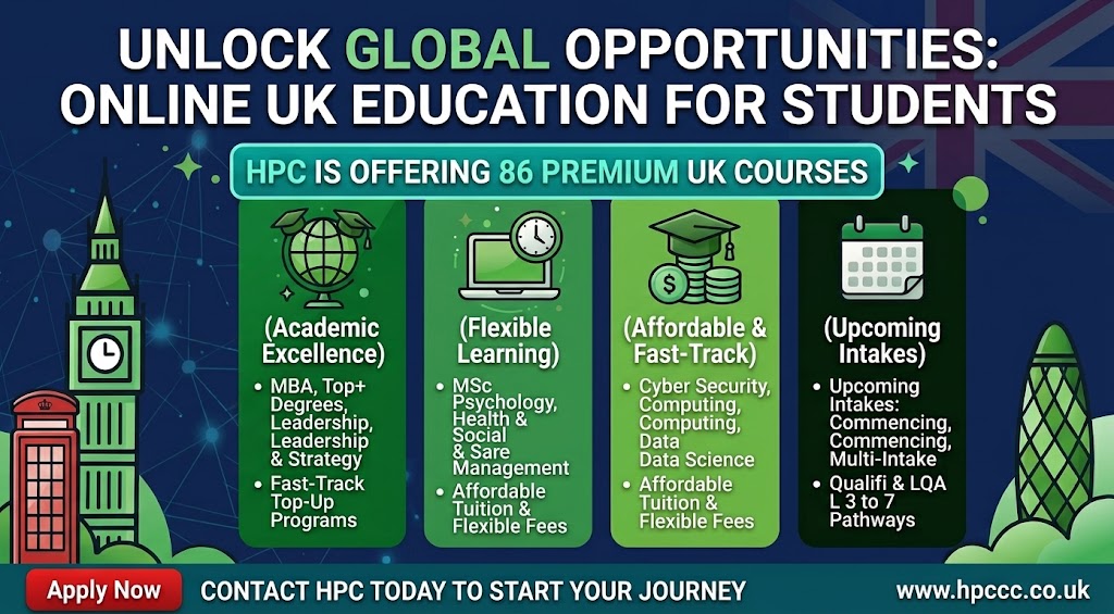 Unlock Global Opportunities: Online UK Education for Pakistan Students