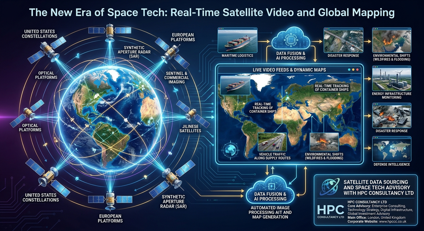 Real-Time Satellite Video and Global Mapping Pakistan
