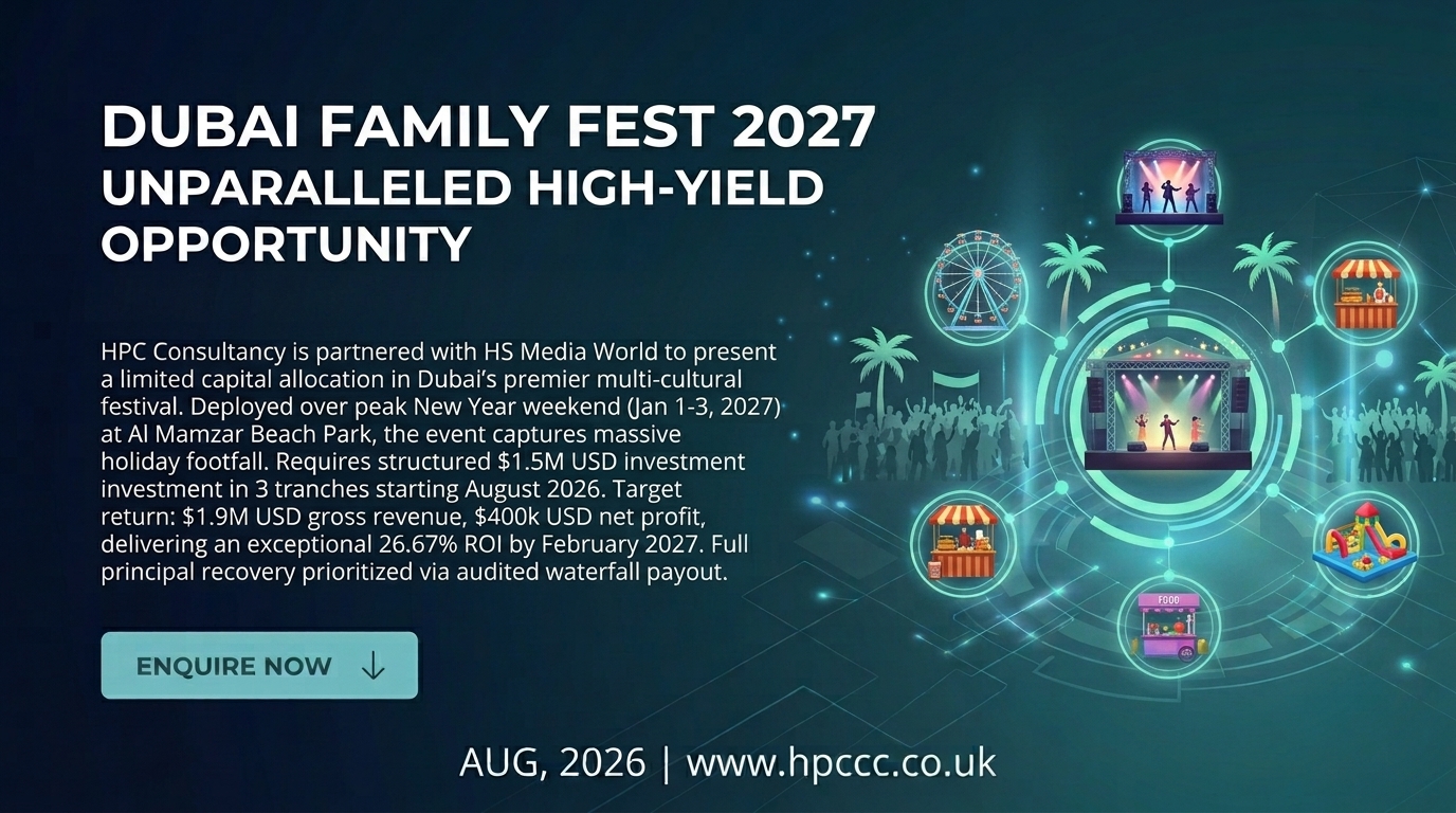 Prime Gulf Investment Opportunity for Investors in Pakistan: Dubai Family Fest (Season 1)